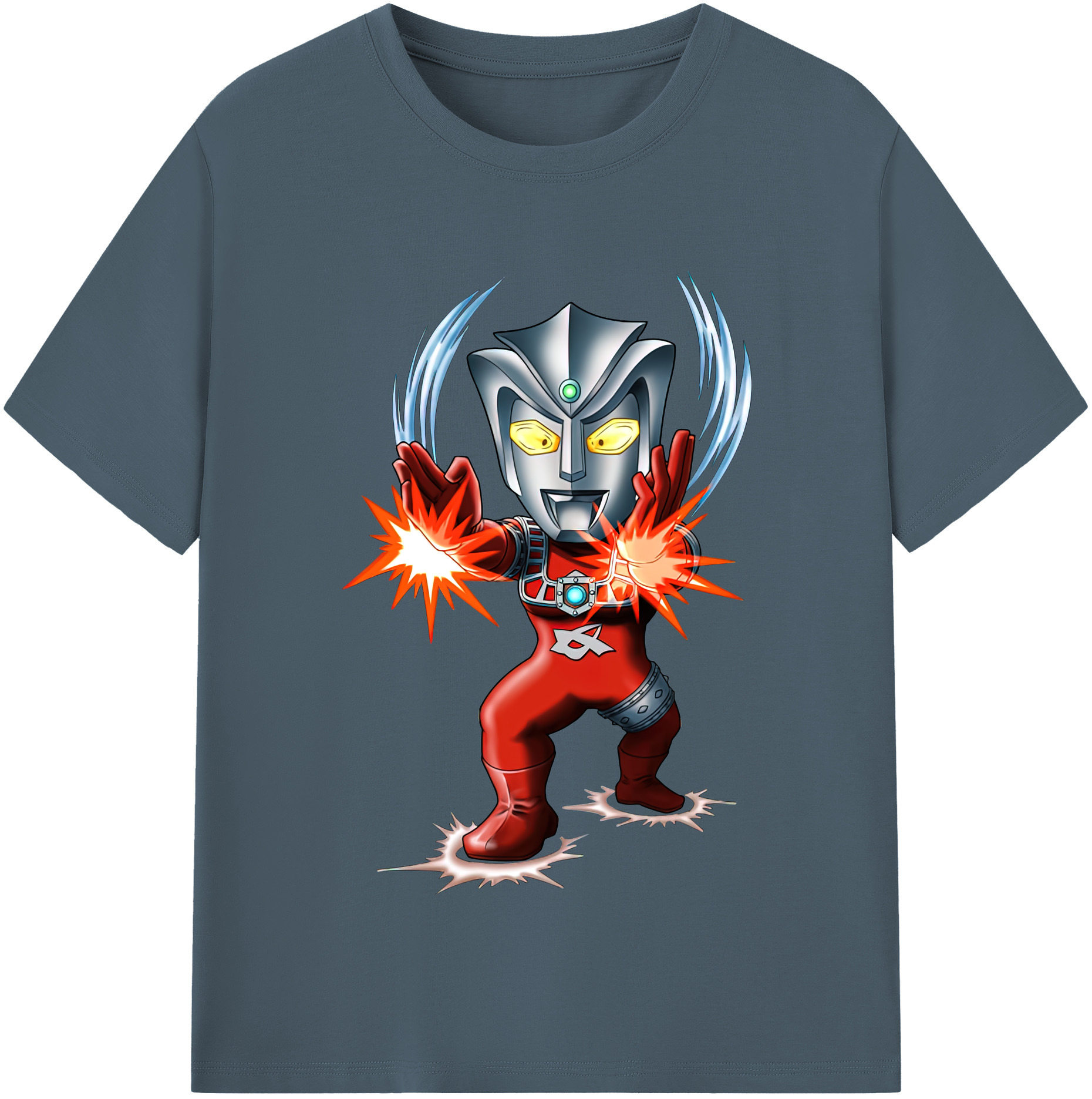 （画像用） ウルトラマン Ultraman 綿100％半袖Tシャツ（フロントプリント）